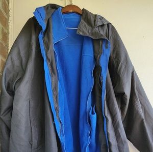 3 in 1 fall, winter, spring jacket(athletic wear)